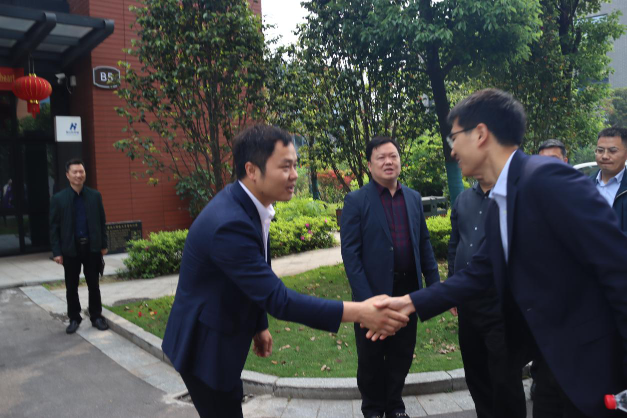 衡阳市市长朱健及多方企业代表莅临大井集团指导调研